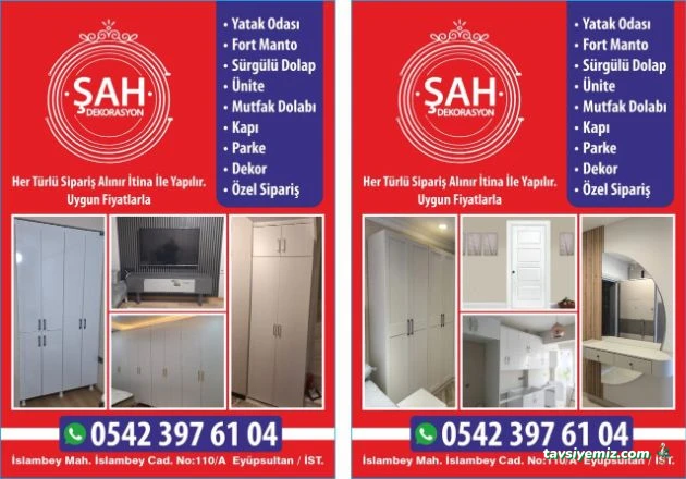 Mşah Mobilya İmalat