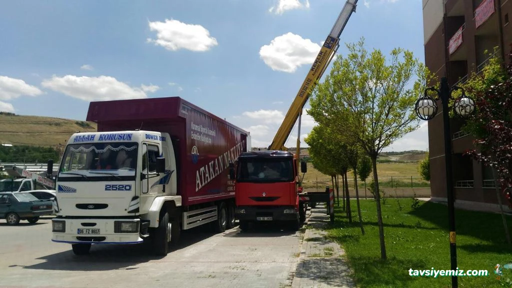 Nakliyat Ankara İzmir Asansörlü