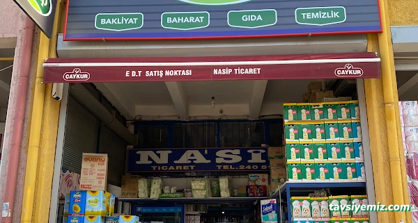 Nasip Ticaret Gıda Ve İhtiyaç Maddeleri Toptan-Perakende Satış Merkezi Nasip Ticaret Gıda Ve İhtiyaç Maddeleri Toptan-Perakende Satış Merkezi