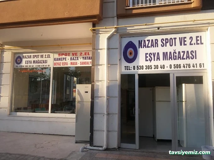 Nazar İkinci El Eşya Ve Spot Mağazası