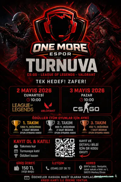 One More Espor İnternet Kafe Sivas