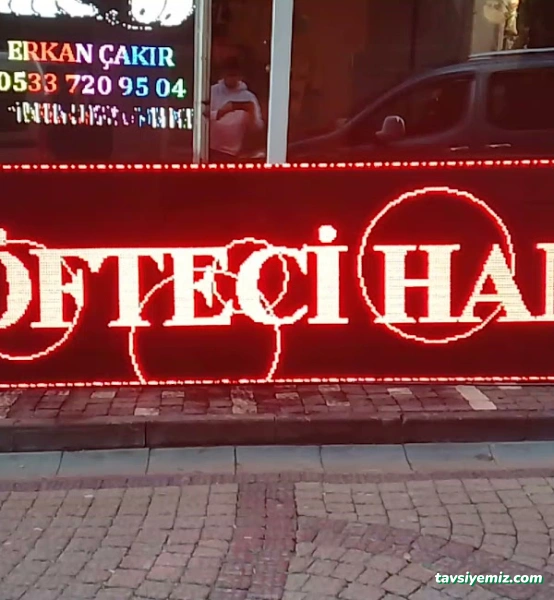 Ordu Işıklı Led Tabela Ordu Işıklı Led Tabela