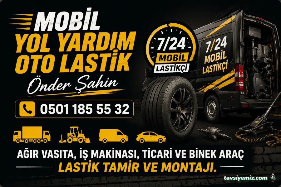 Oto Lastik Acil Yol Yardım