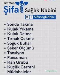 Özel Batman Şifa Sağlık Kabini Özel Batman Şifa Sağlık Kabini