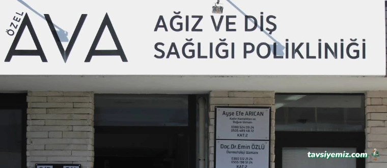 Özel Düzce Ava Ağız Ve Diş Sağlığı Polikliniği