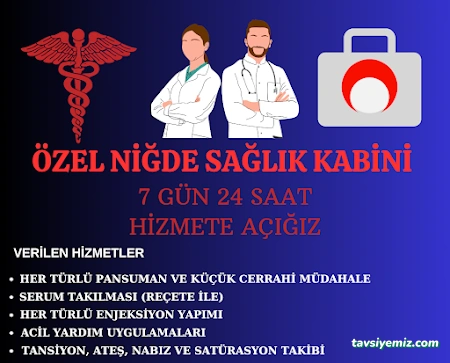 Özel Niğde Sağlık Kabini Özel Niğde Sağlık Kabini