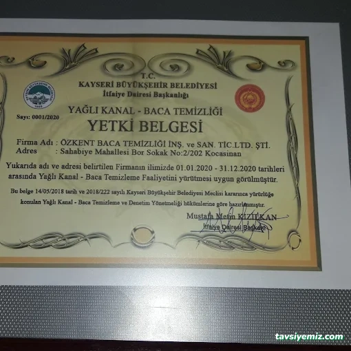 Özkent Baca Temizleme Özkent Baca Temizleme