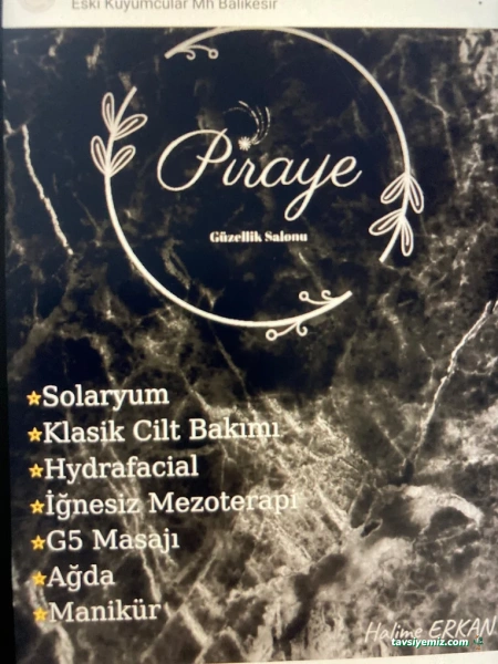 Piraye Güzellik Salonu Piraye Güzellik Salonu