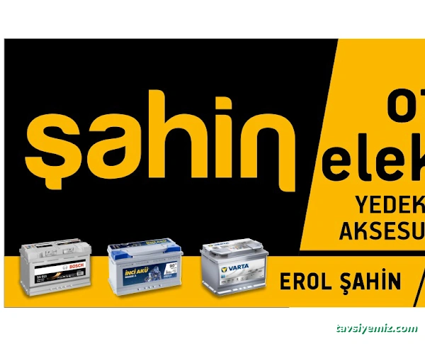 Şahin Oto Elektrik Dinamo Bosch Akü Bayisi Yedek Parça