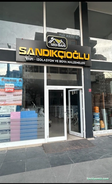 Sandıkçıoğlu İzolasyon Ve Yapı Market Sandıkçıoğlu İzolasyon Ve Yapı Market