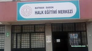 Sason Halk Eğitimi Merkezi Sason Halk Eğitimi Merkezi