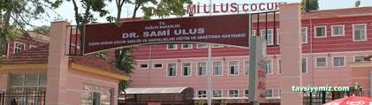 Sbü Ankara Dr. Sami Ulus Çocuk Sağlığı Ve Hastalıkları Eğitim Ve Araştırma Hastanesi Sbü Ankara Dr. Sami Ulus Çocuk Sağlığı Ve Hastalıkları Eğitim Ve Araştırma Hastanesi
