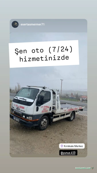 Şen Oto Kurtarma Forklif