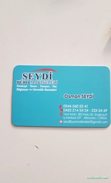 Seydi Büro Makineleri Seydi Büro Makineleri