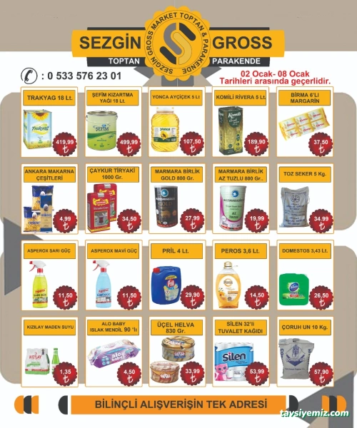 Sezgin Gross Toptan Ltd.şti Sezgin Gross Toptan Ltd.şti