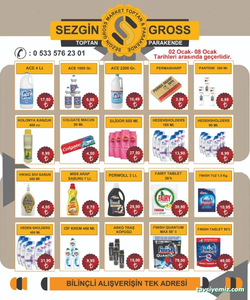 Sezgin Gross Toptan Ltd.şti Sezgin Gross Toptan Ltd.şti