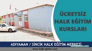 Sincik Halk Eğitimi Merkezi Sincik Halk Eğitimi Merkezi