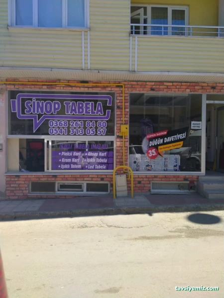 Sinop Tabela Sinop Tabela