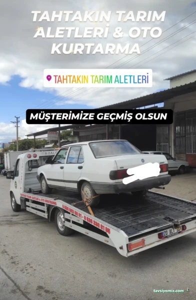 Tahtakın Oto Kurtarma Yol Yardım 7/24 Denizli Tava