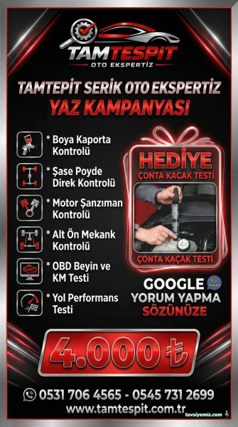 Tamtespit Serik Oto Ekspertiz