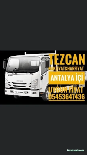 Tezcan Nakliyat Harfiyat Antalya Tezcan Nakliyat Harfiyat Antalya