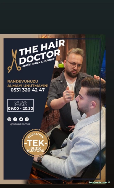 The Haır Doctor Butik Erkek Kuaförü The Haır Doctor Butik Erkek Kuaförü