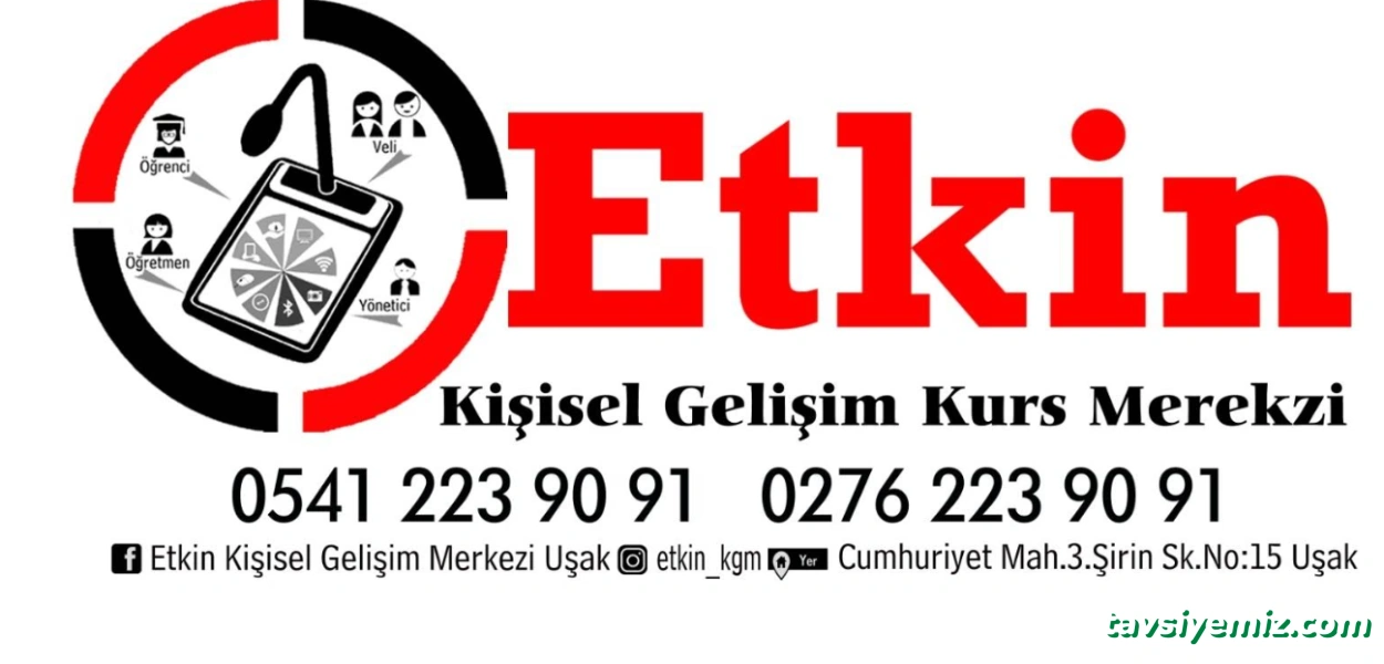 Uşak Etkin Kişisel Gelişim Merkezi Uşak Etkin Kişisel Gelişim Merkezi