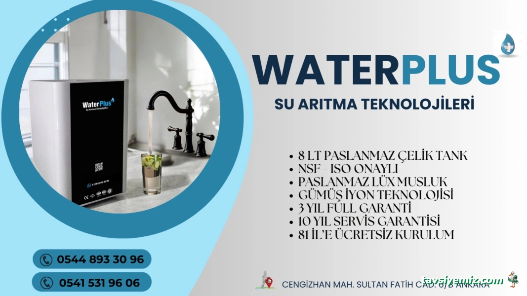 Waterplus Su Arıtma Teknolojileri Waterplus Su Arıtma Teknolojileri
