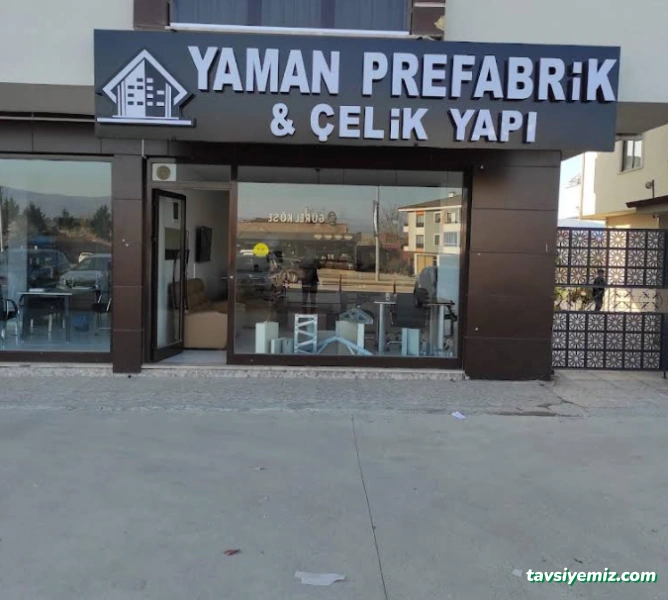 Yaman Prefabrik Ve Çelik Yapı Yaman Prefabrik Ve Çelik Yapı