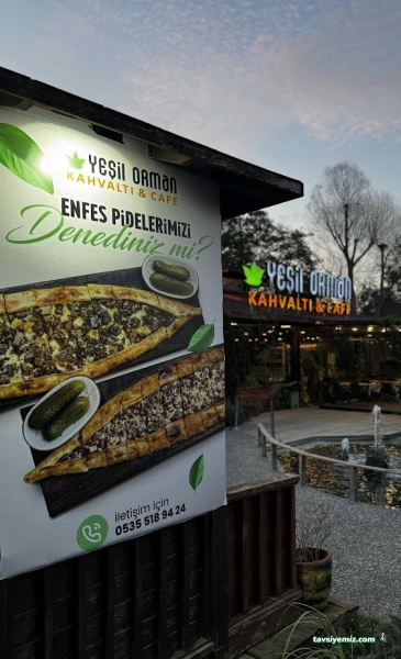 Yeşil Orman Kahvaltı Cafe Menü Yeşil Orman Kahvaltı Cafe Menü