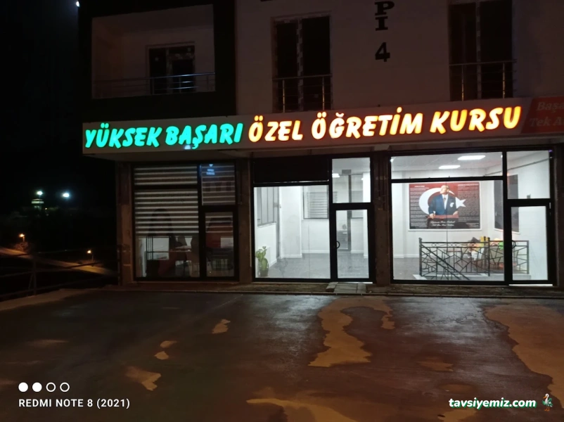 Yüksek Başarı Özel Öğretim Kursu Yüksek Başarı Özel Öğretim Kursu