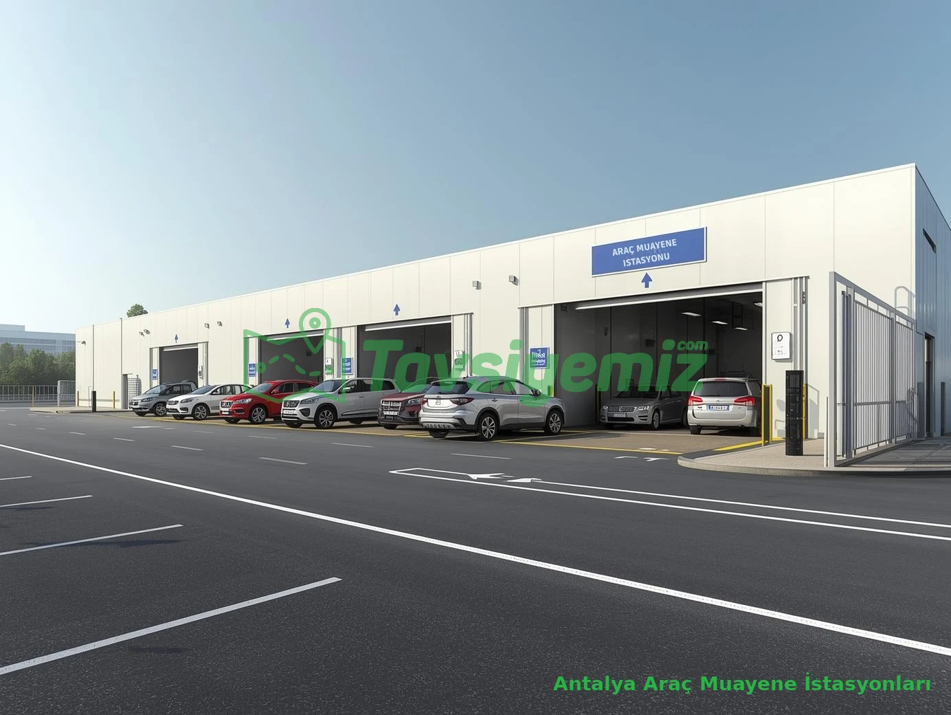 Tüvtürk Antalya Kaş Araç Muayene İstasyonu