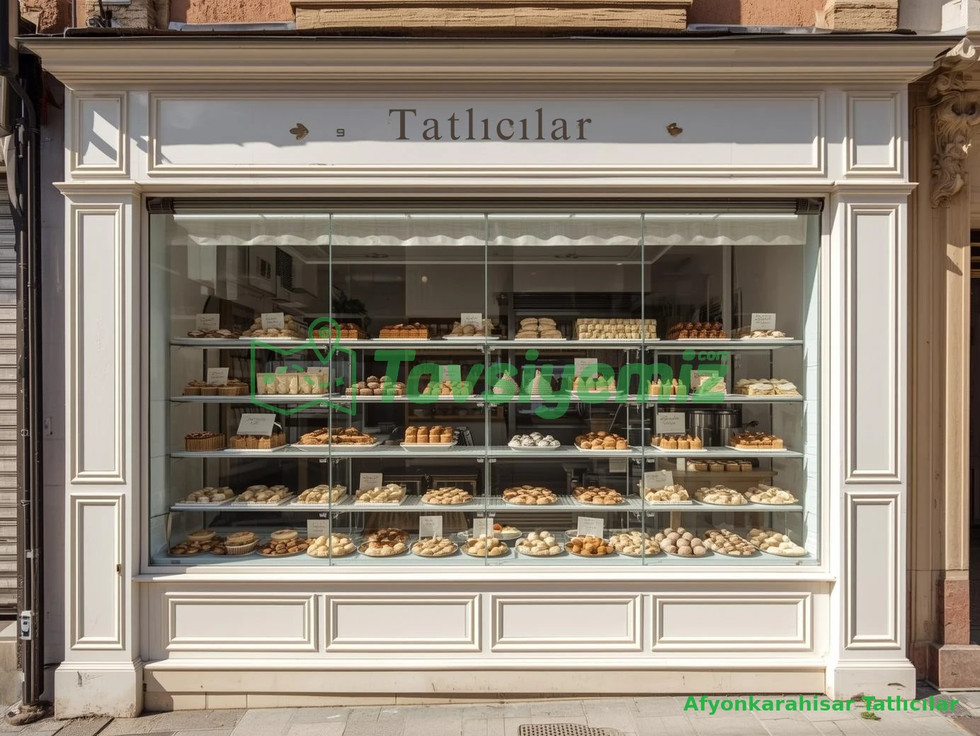 Tatlı Dilimler Baklava Dondurma